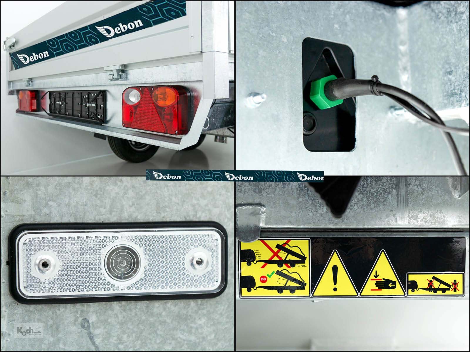 Anhänger του τύπου Sonstige Heckkipper 155x305cm 2,0t|E-Pumpe|Gitter 60cm|AKTION (Ki12311667So), Neumaschine σε Winsen (Luhe) (Φωτογραφία 15)